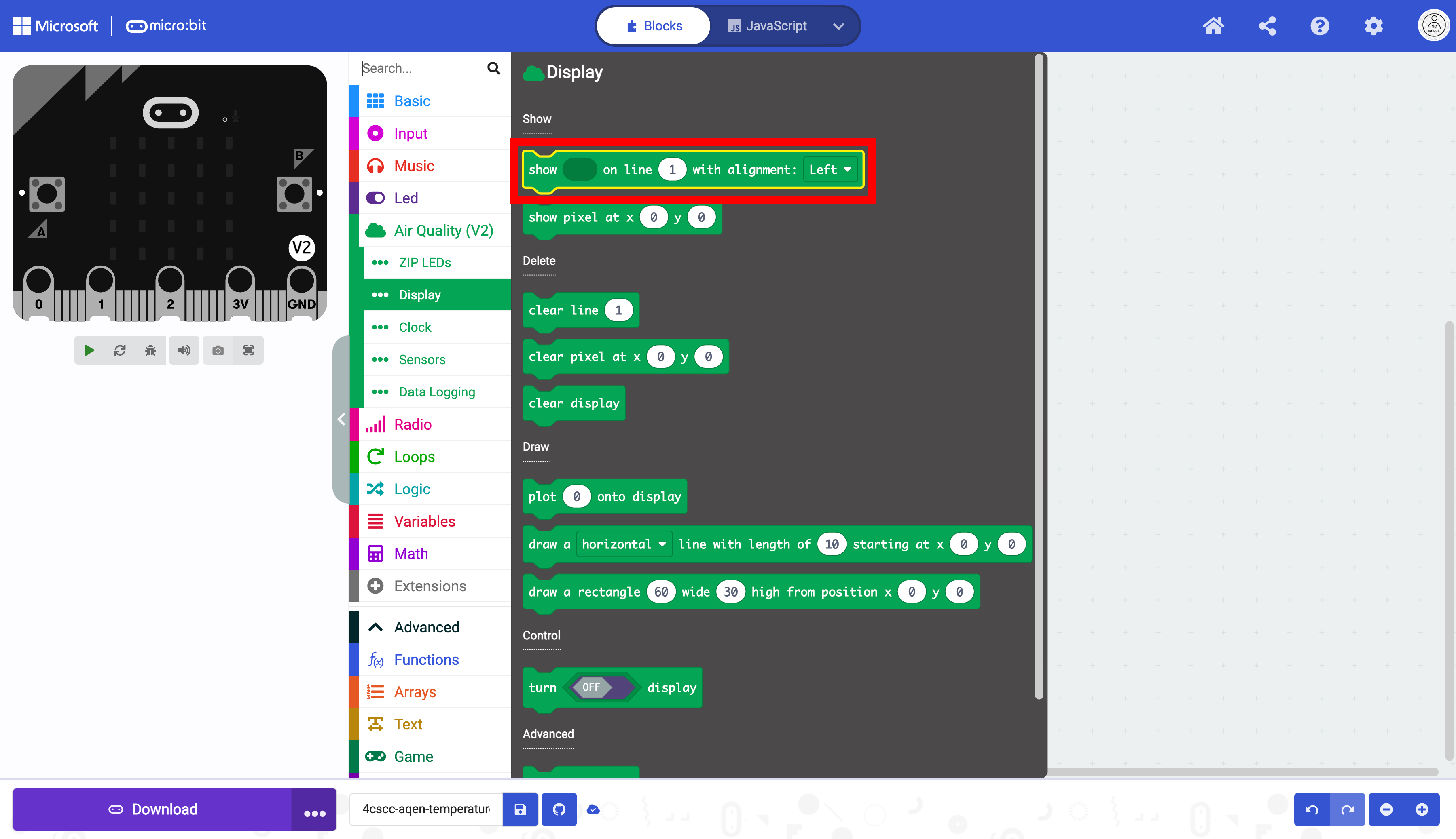 makecode-kitronik-aqb-temperature-13