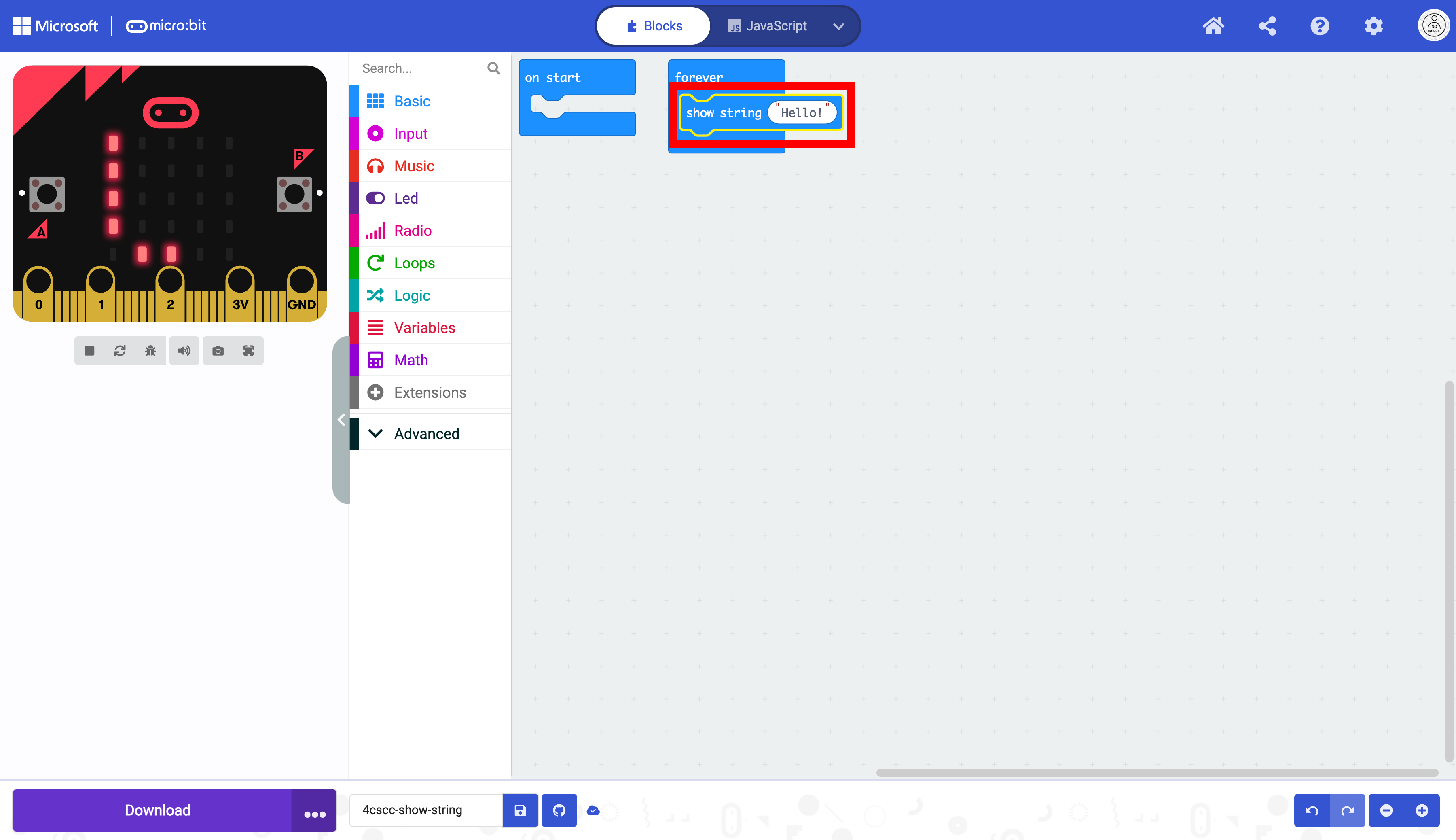 makecode-show-string-03