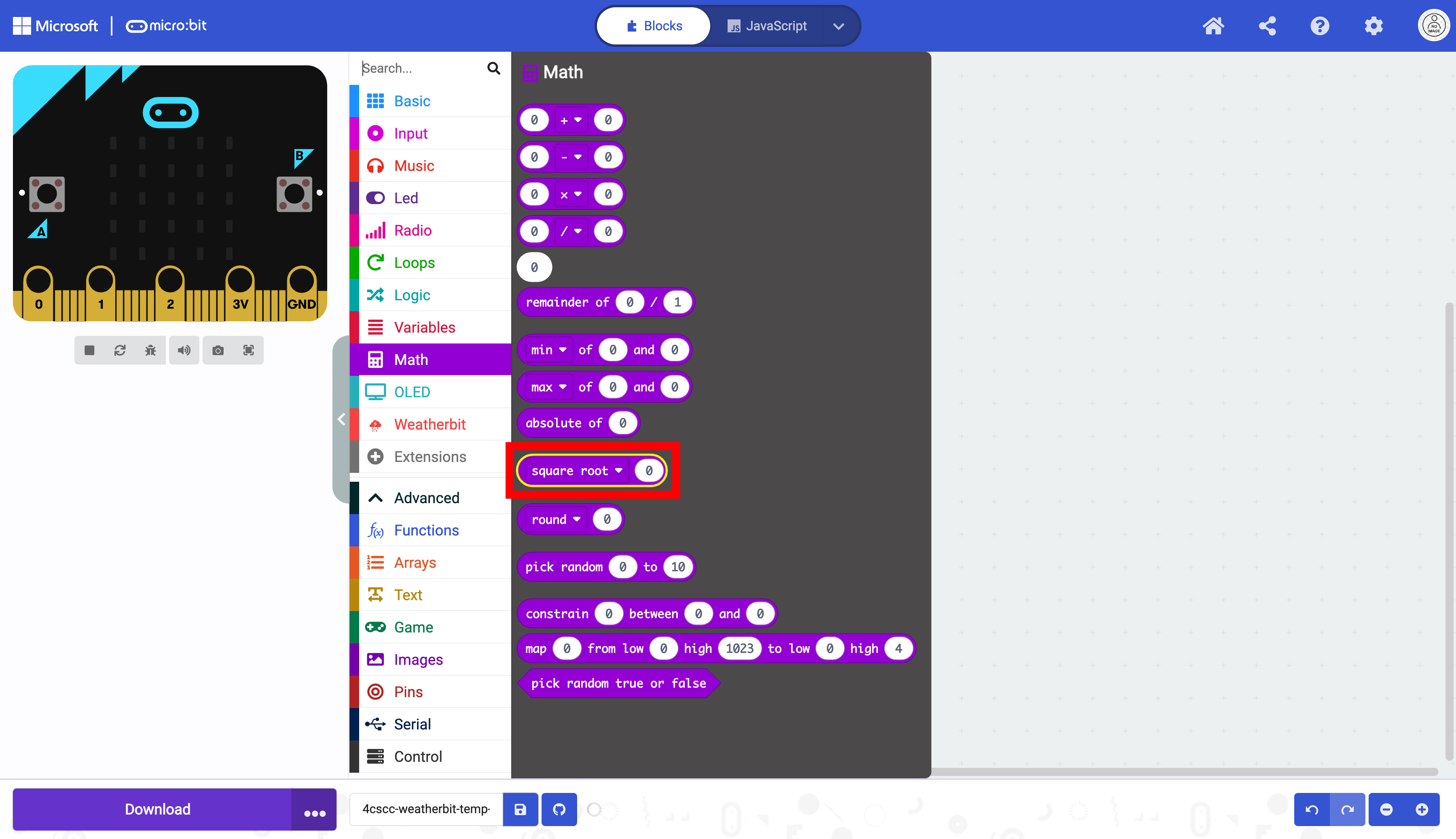 makecode-weatherbit-temp-hum-press-25