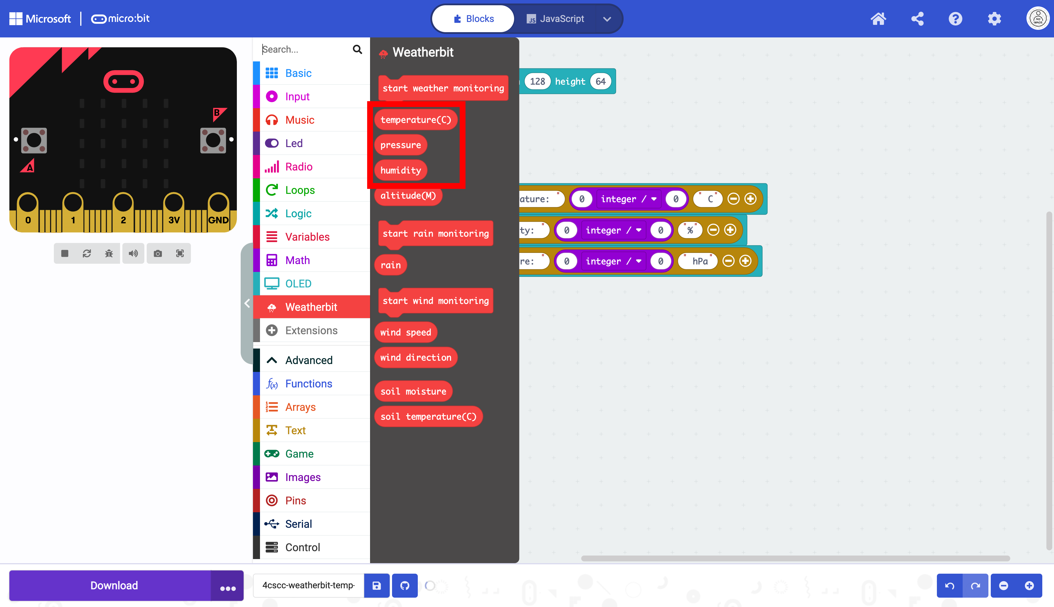makecode-weatherbit-temp-hum-press-34
