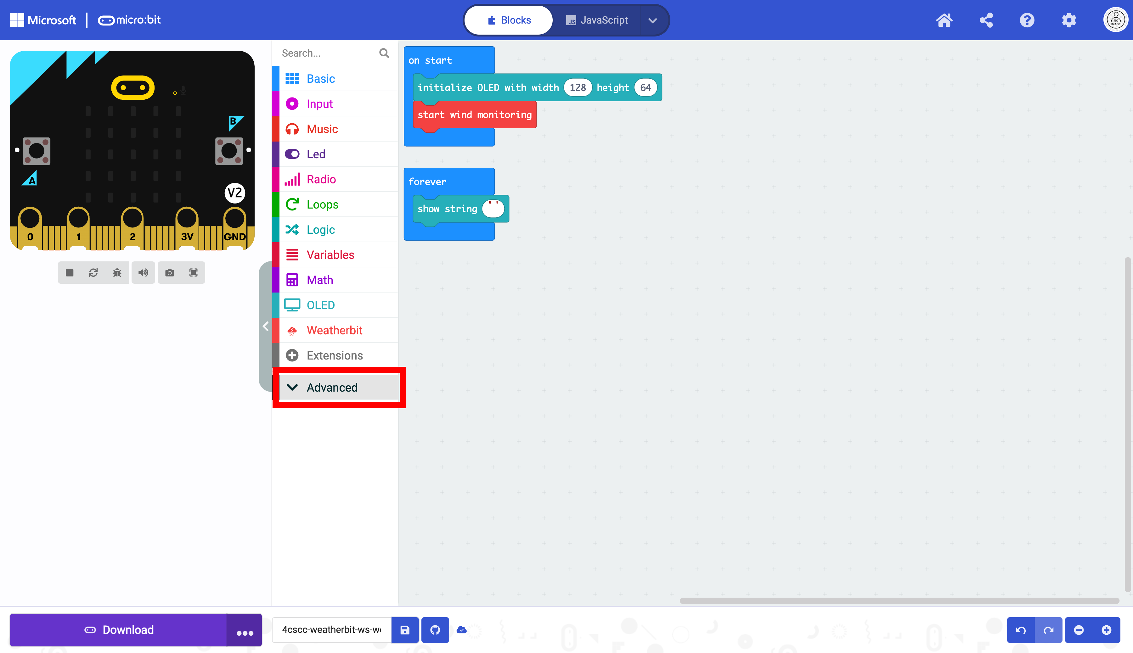 makecode-weatherbit-ws-wd-12