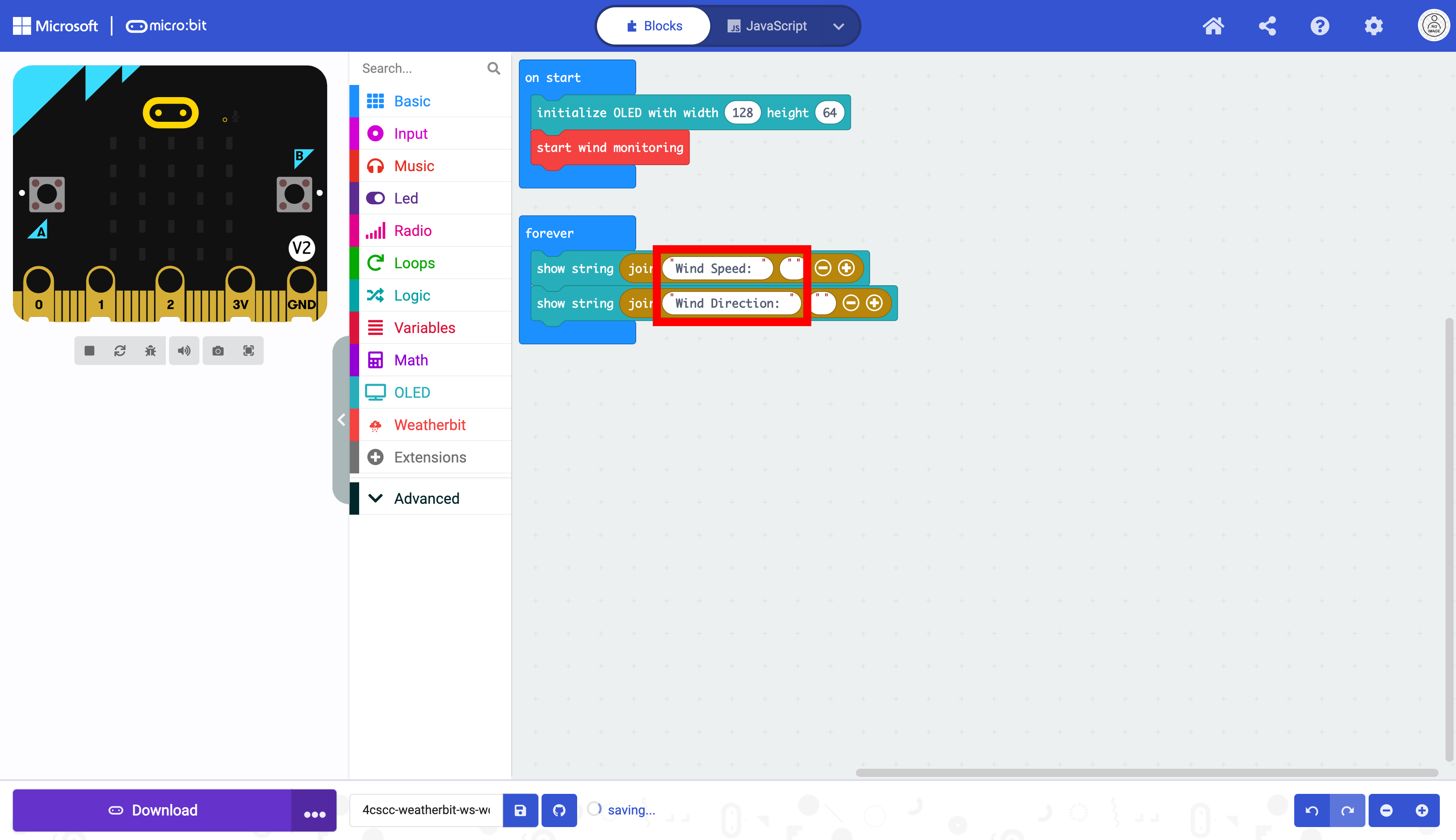 makecode-weatherbit-ws-wd-22