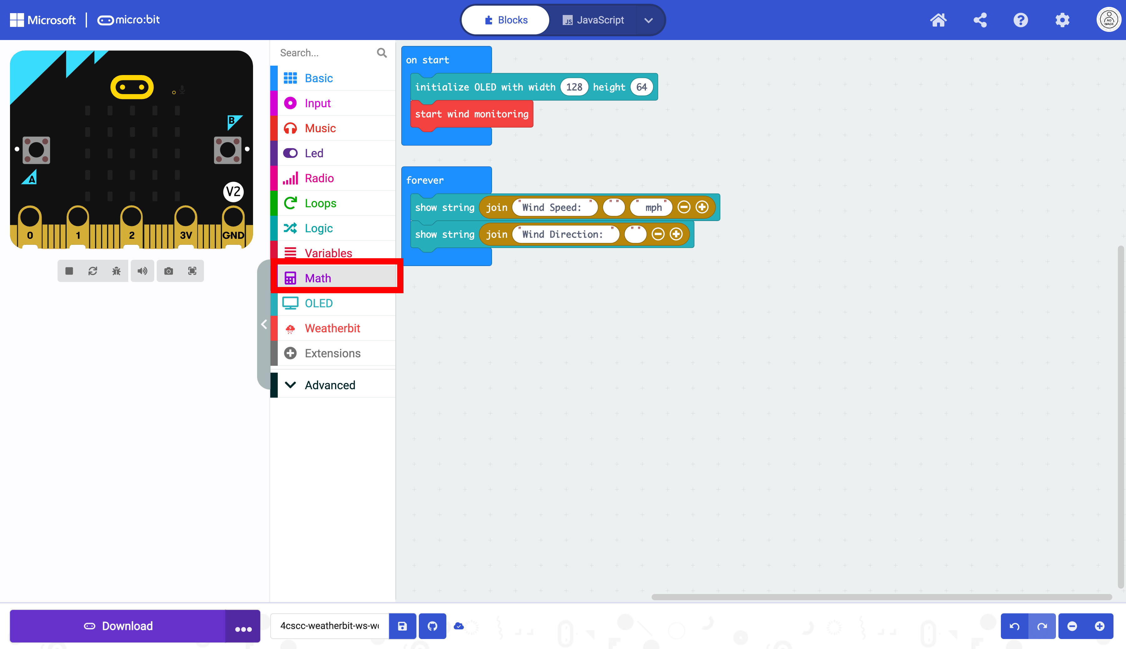 makecode-weatherbit-ws-wd-26