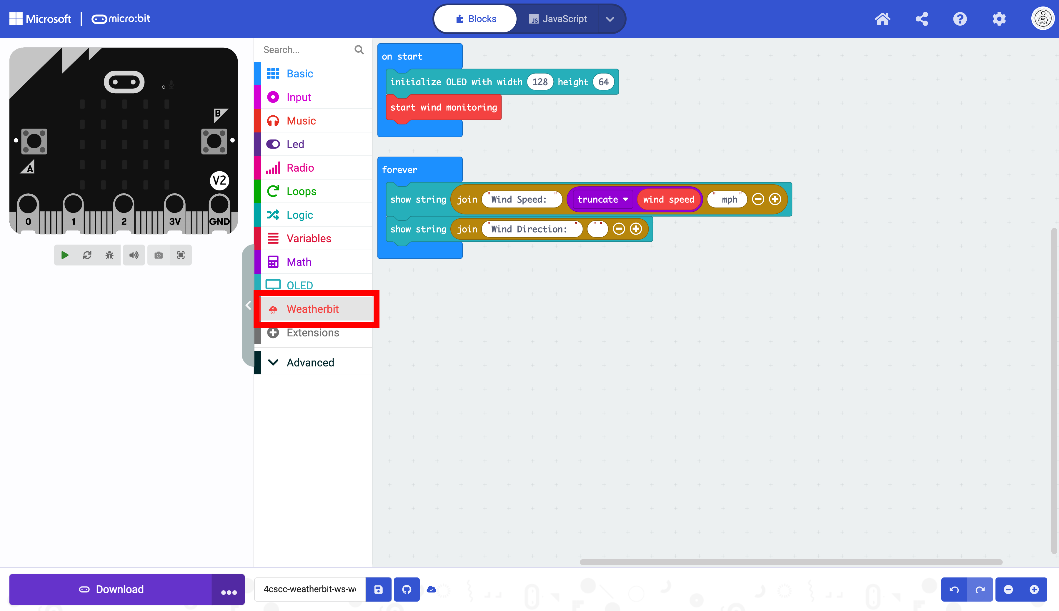 makecode-weatherbit-ws-wd-34