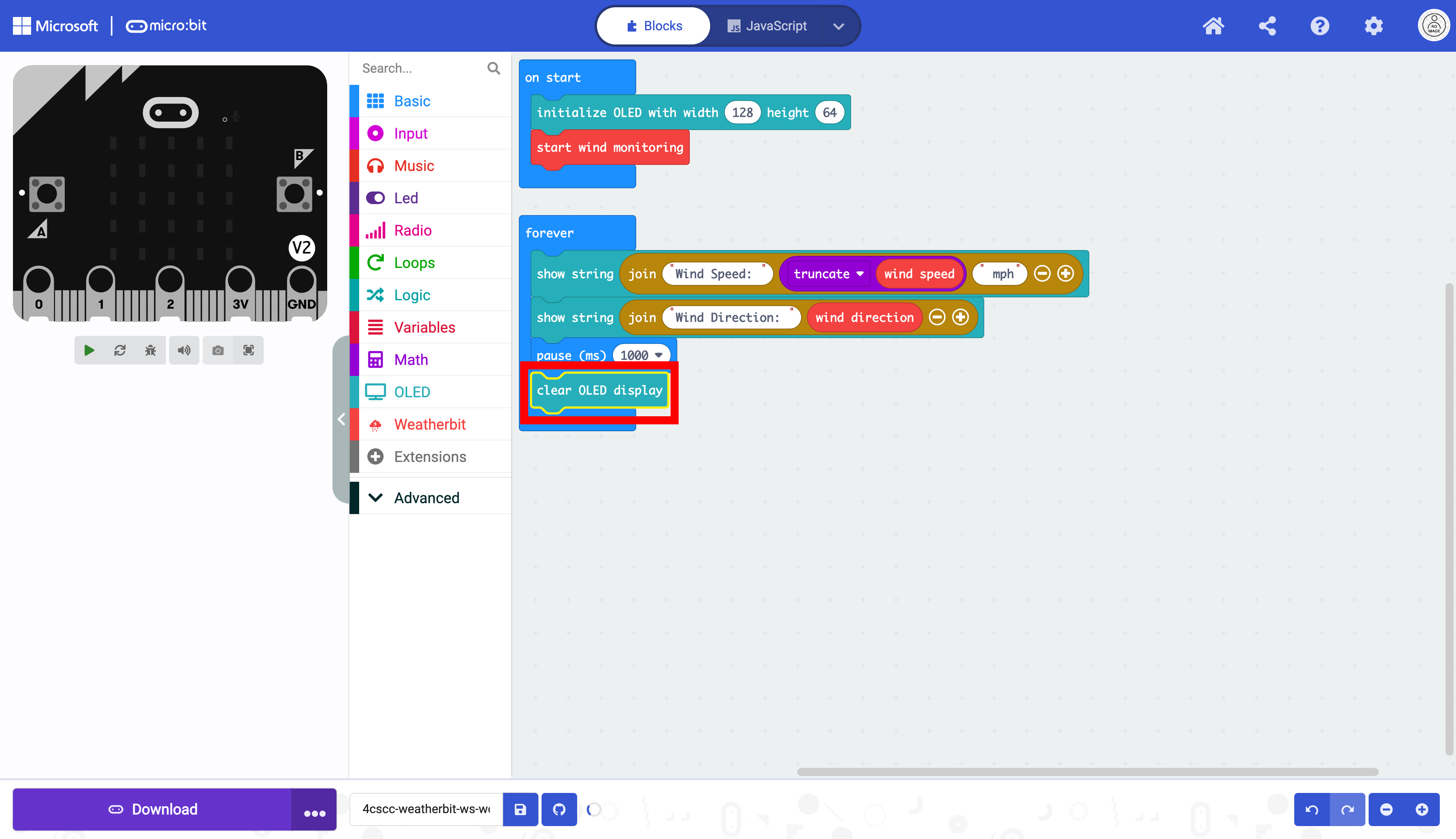 makecode-weatherbit-ws-wd-45
